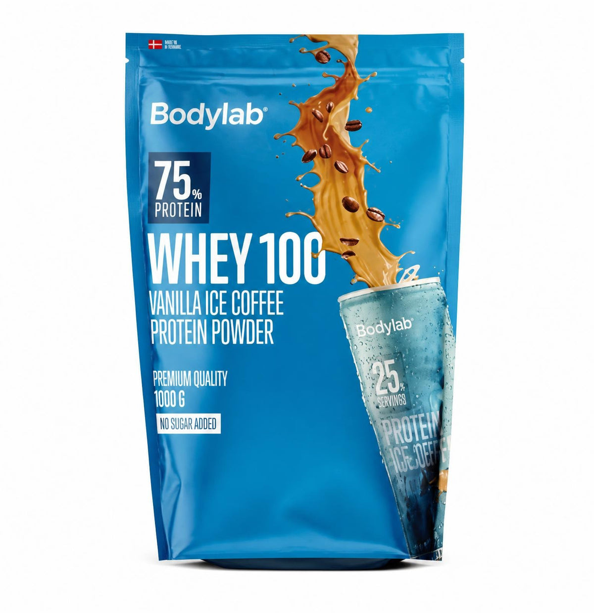 Bodylab Whey 100 Vanilla Ice Coffee Protein Powder 1000 g