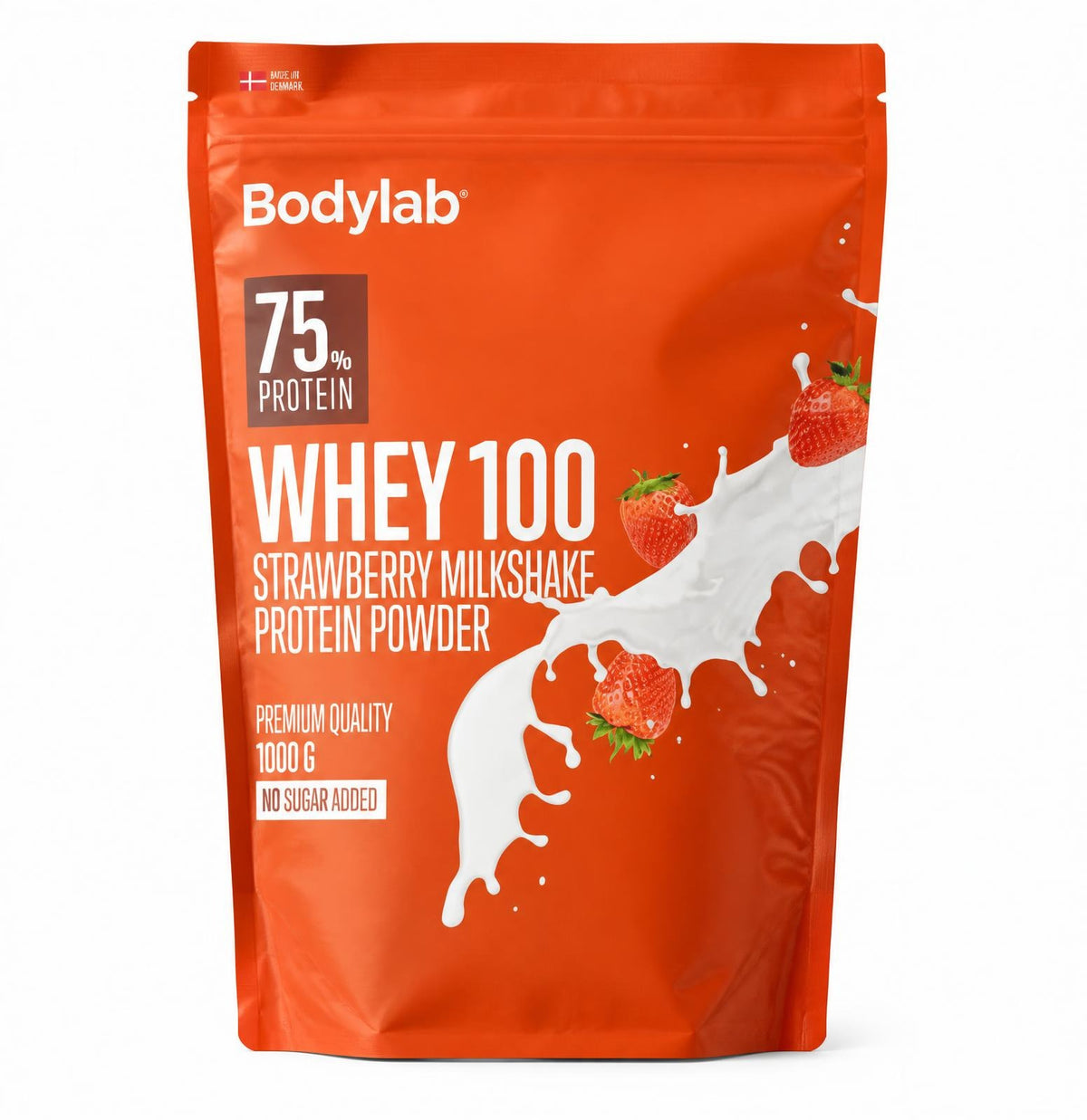 Bodylab Whey 100 - Strawberry Milkshake Protein Powder